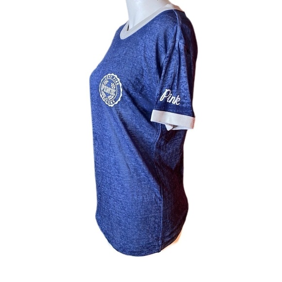 PINK Burnout Tee Short Sleeve - Picture 3 of 5